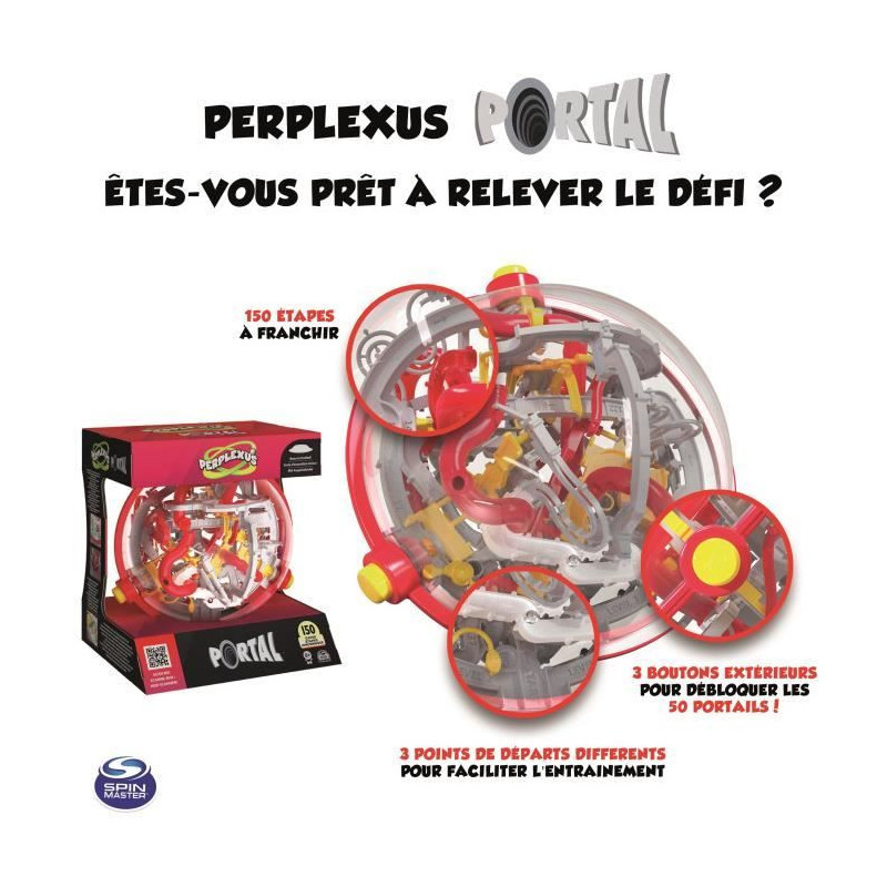 PERPLEXUS - PERPLEXUS PORTAL - 3D Maze Course With 150 Challenges, 50