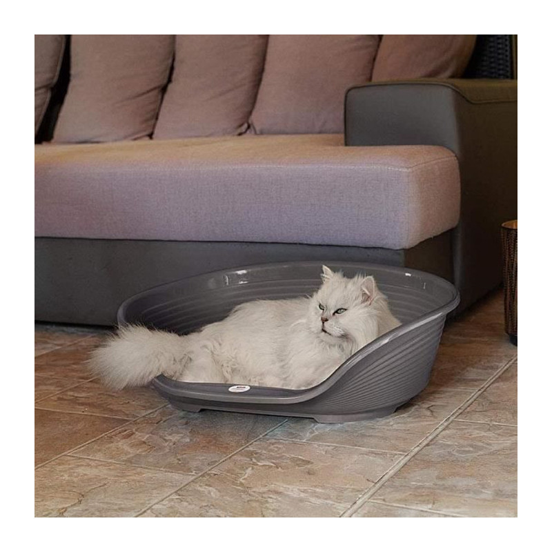 FERPLAST Siesta Deluxe 4 basket - 61.5x45x21.5 cm - Dark gray - For do