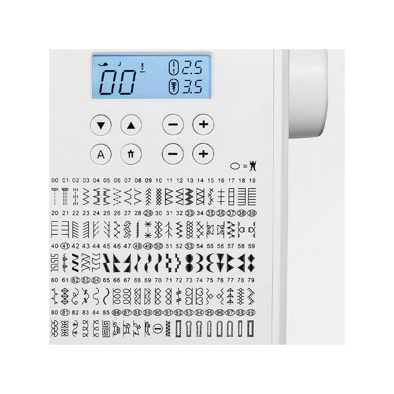 Digital Sewing Machine - MEDION - SD 36 - 38W - 270 Stitches - 700 rpm