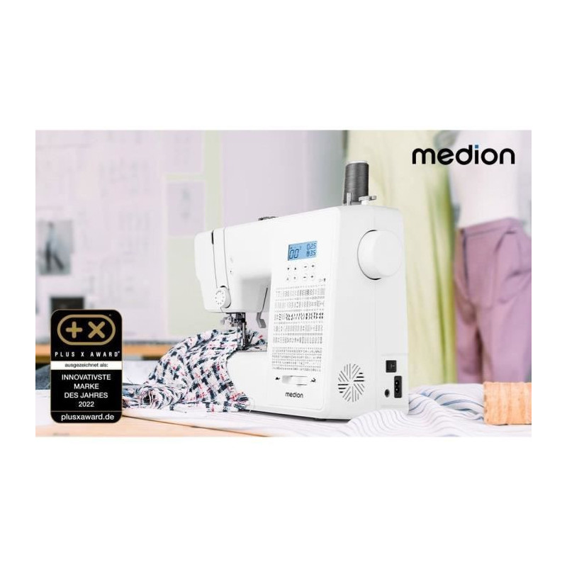 Digital Sewing Machine - MEDION - SD 36 - 38W - 270 Stitches - 700 rpm