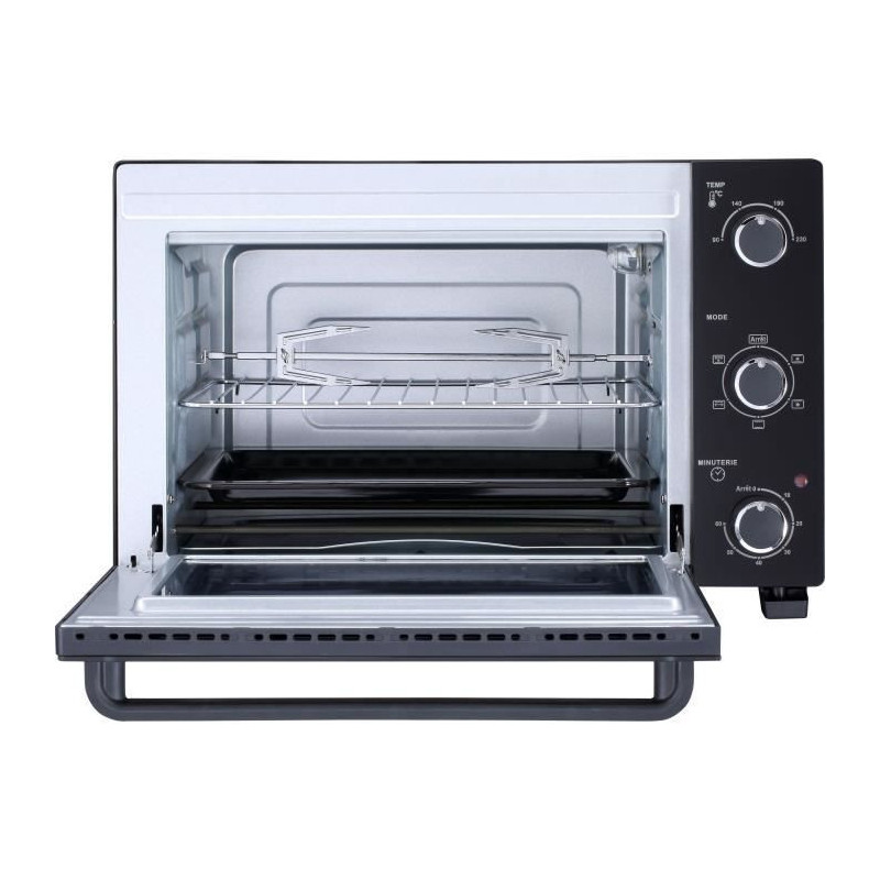Continental Edison CEMF35B4 - Electric minifour 35L Black - 1500W - Ro