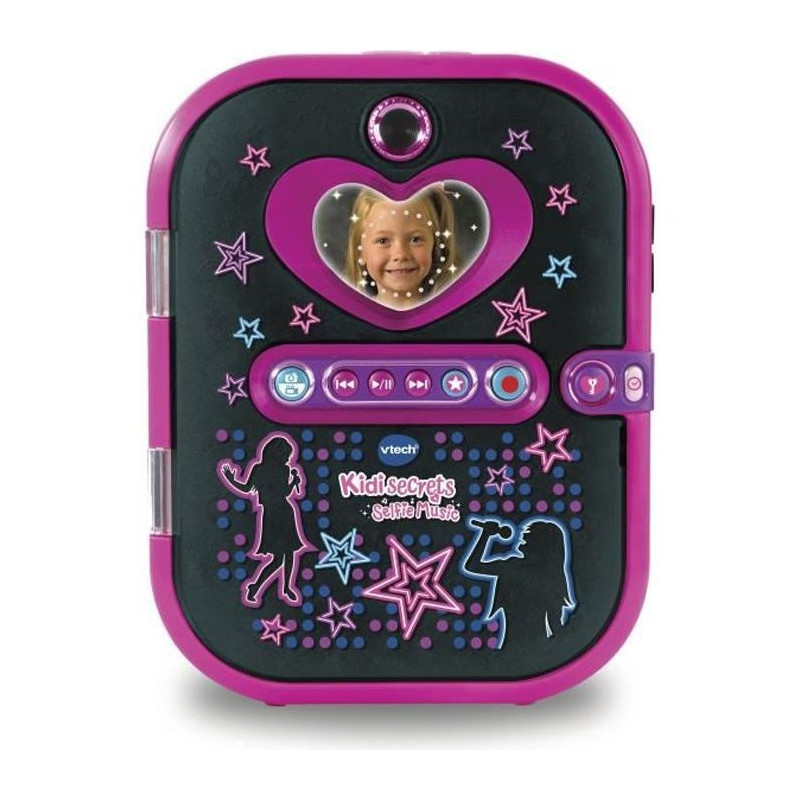VTECH - Kidisecrets Selfie Music Black - Musical Electronic Agenda