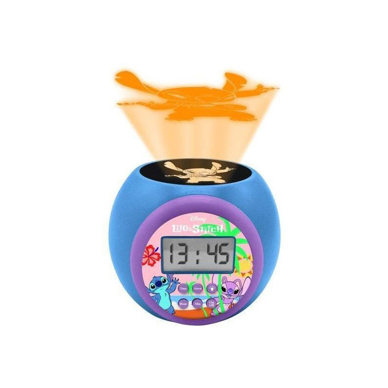 Lexibook - Stitch Projector Alarm Clock