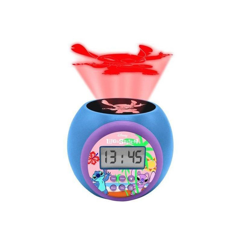 Lexibook - Stitch Projector Alarm Clock