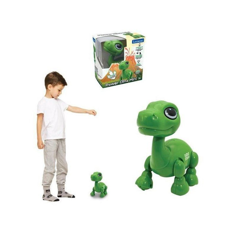 Power Puppy Mini - Dinosaur Robot with Light and Sound Effects, Hand C