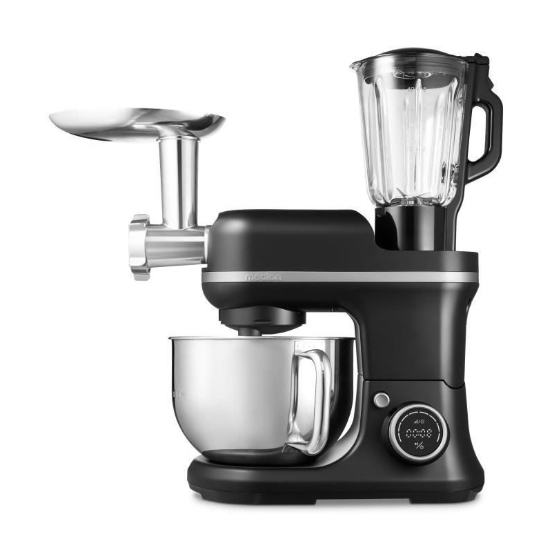 3-in-1 Food Processor - MEDION - MD18430 - 1200 W - 5 L - 8 Speeds - C
