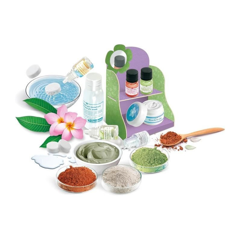 CLEMENTONI Science & Jeu - Beauty masks - Scientific game