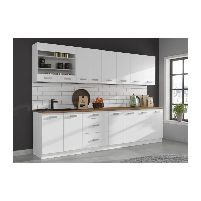 ATLAS Hood unit - White decor - L 60cm