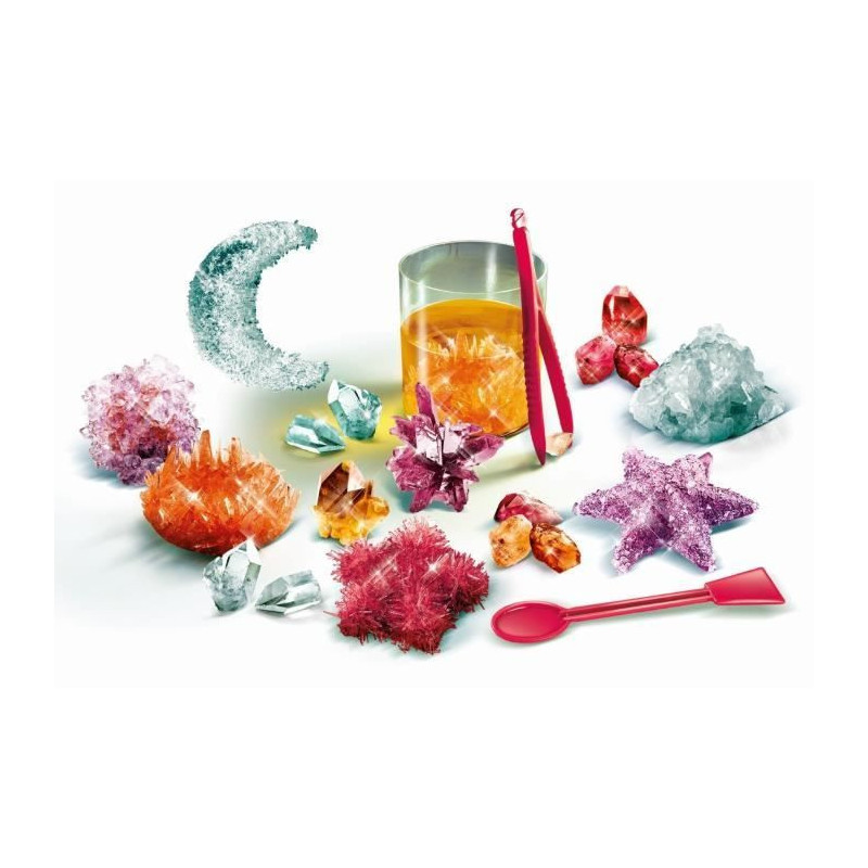 CLEMENTONI Science & Jeu - Create your crystals - Scientific game