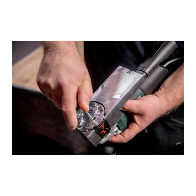 Wood milling machine - METABO - LF 850 S - 4 reversible carbide blades