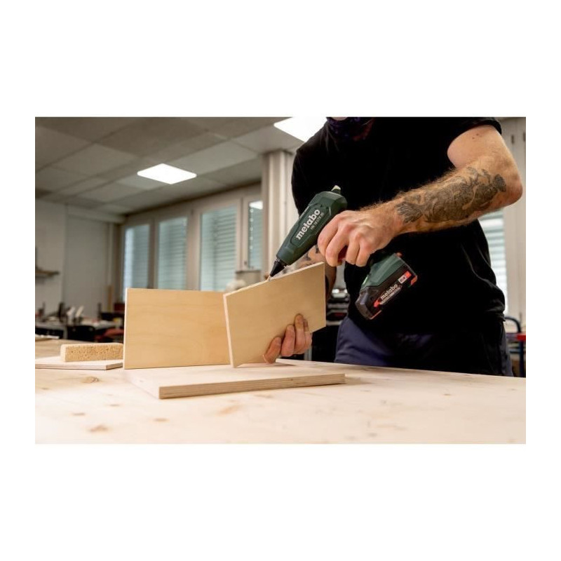 Cordless hot glue gun - METABO - HK 18 LTX 20 - 18 V - MetaBOX 145