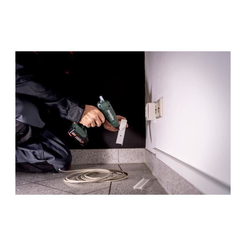 Cordless hot glue gun - METABO - HK 18 LTX 20 - 18 V - MetaBOX 145