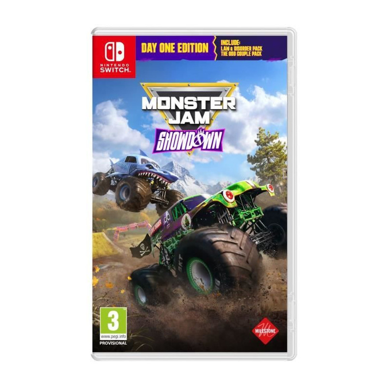 Monster Jam Showdown - Nintendo Switch Game - Day One Edition