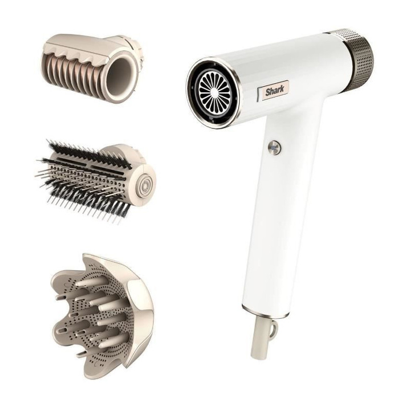 Hairdryer - SHARK HD334EU - SpeedStyle - Curler & RapidGloss - For str