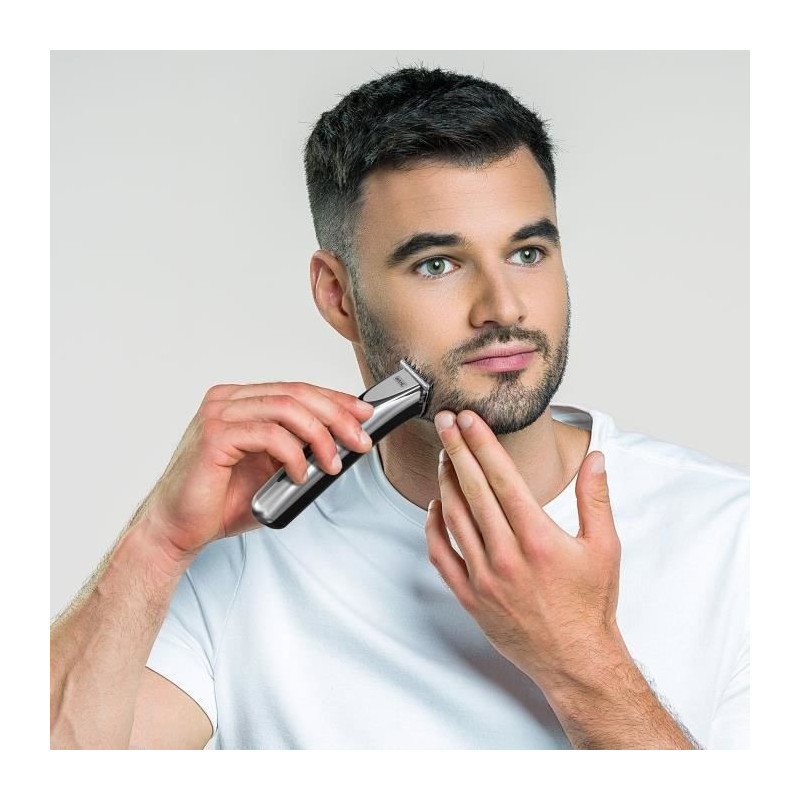 WAHL Elite Groom Multi-Function Clipper - 240V - 150 min - Silver/Blac