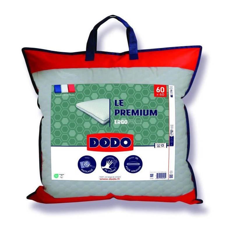 Dodo - Ergonomic pillow - The Premuiim - 60x60 cm
