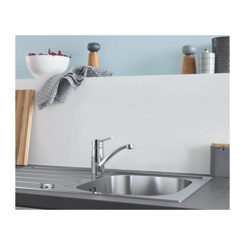 Sink - Stainless steel - Grohe