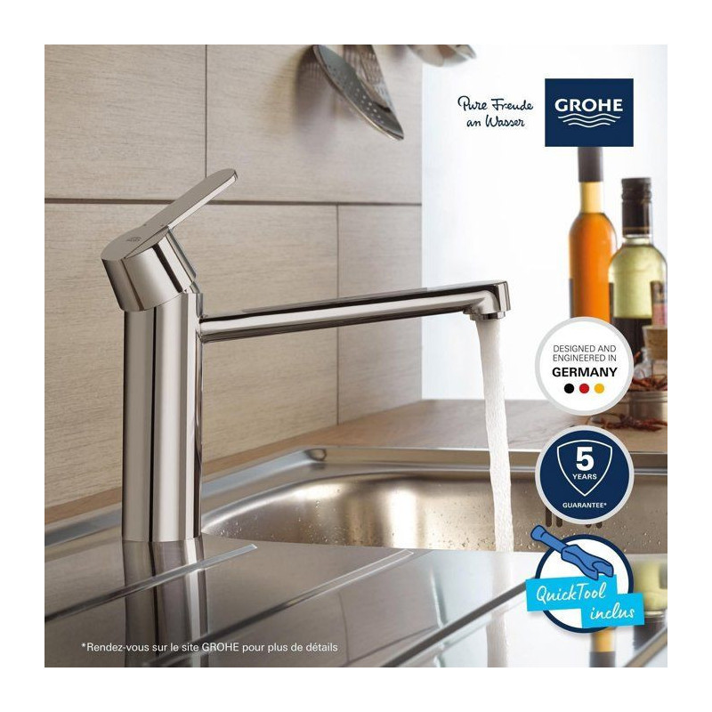 GROHE Kitchen faucet faucet Get - Without hand shower - Chrome