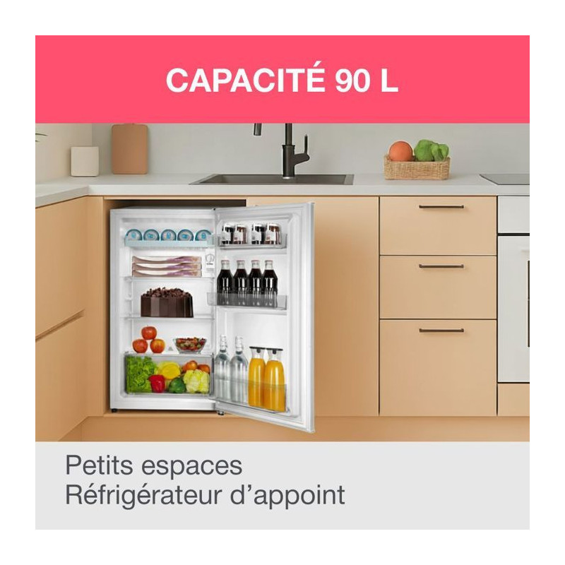 Table top refrigerator - OCEANIC - 90L - 37dB - Class E - L44.5 x D47.