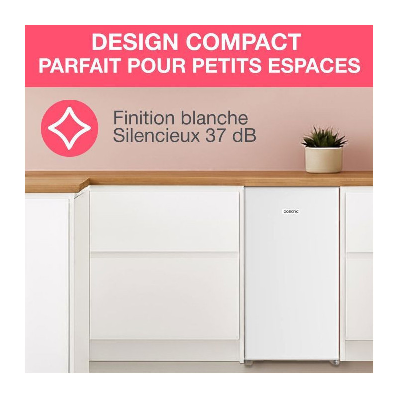 Table top refrigerator - OCEANIC - 90L - 37dB - Class E - L44.5 x D47.