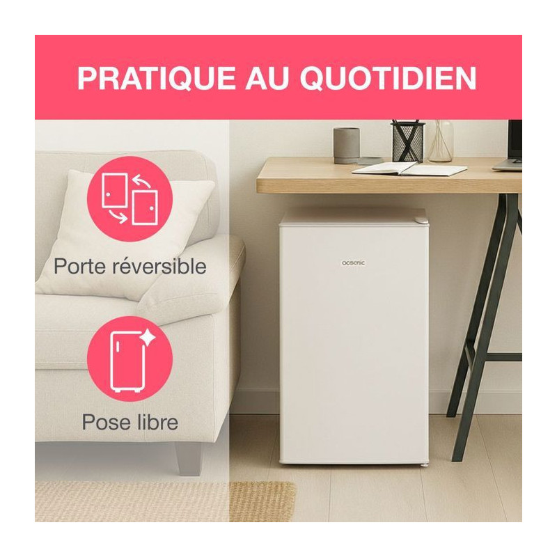Table top refrigerator - OCEANIC - 90L - 37dB - Class E - L44.5 x D47.