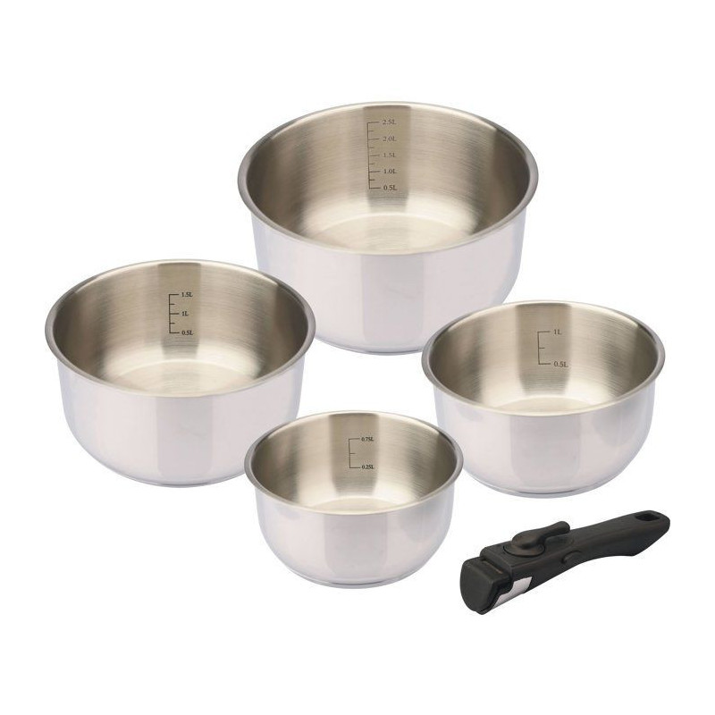 4 Casseroles - BAUMALU - COMETE - All hobs including induction - 14 to