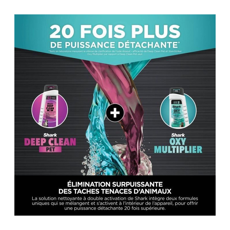SHARK StainStriker Pet Cleaning Solution Pack - 946 ml/473 ml