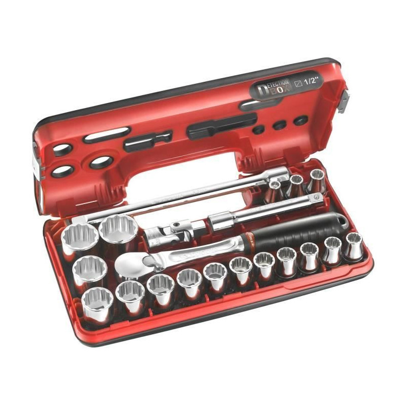 FACOM 1/2 'DTBOX Clamp Set 21 pieces