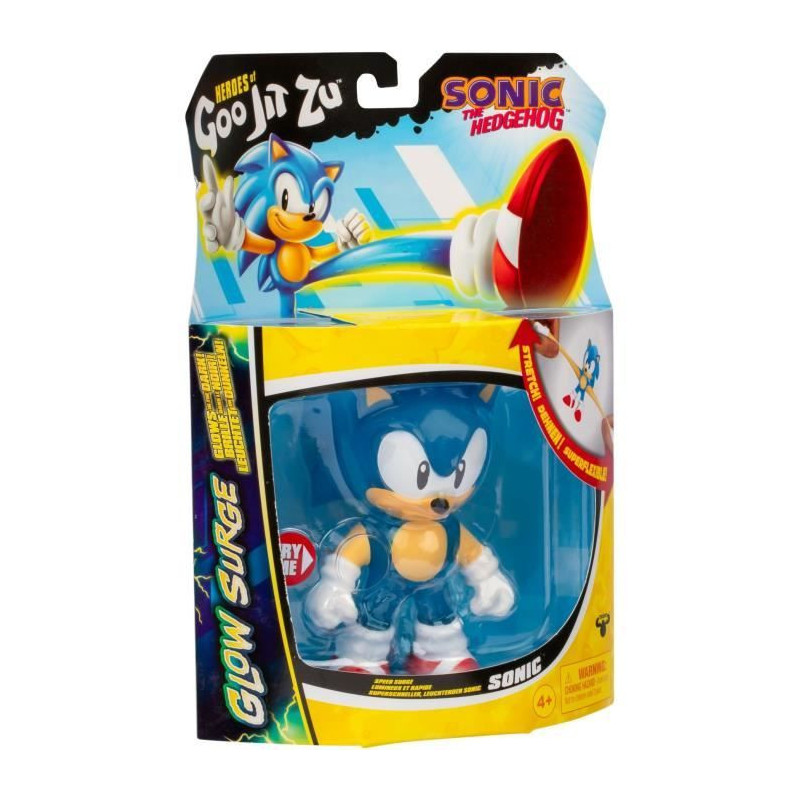 Sonic Glow Surge 13cm - HERoeS OF GOO JIT ZU - SONIC - Luminous and ex