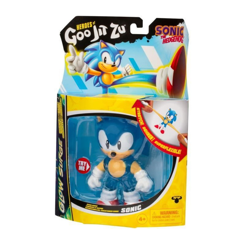 Sonic Glow Surge 13cm - HERoeS OF GOO JIT ZU - SONIC - Luminous and ex