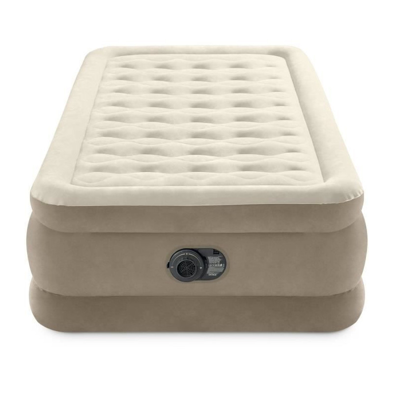 INTEX Ultra Plush Electric Guest Bed - 1 Person 64426ND