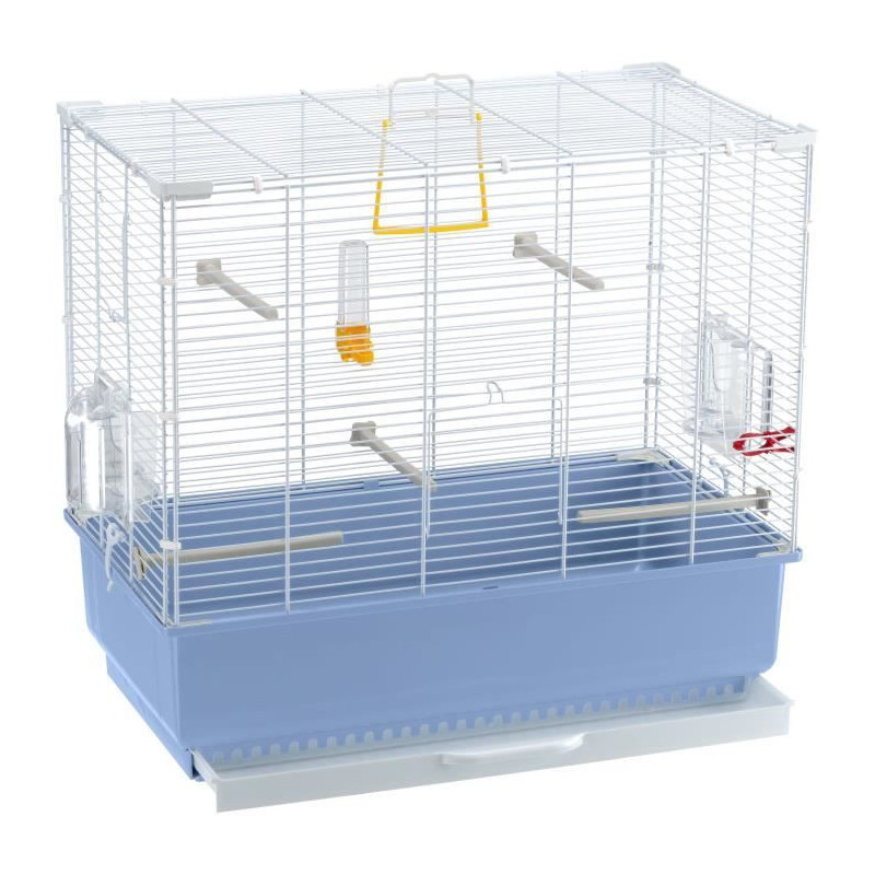 Canary cage - FERPLAST - PIANO 4 - 59 x 33 x 55 cm - White
