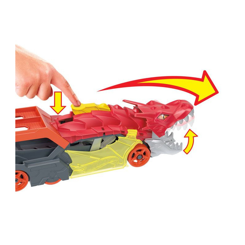 Hot Wheels - Dragon Transporter - Playset