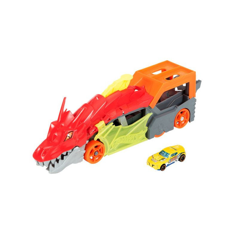 Hot Wheels - Dragon Transporter - Playset