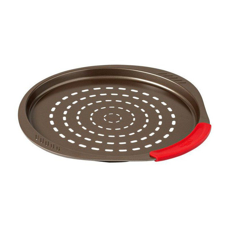 Pizza dish - PYREX - 1452055 - Perforated metal - 32 cm