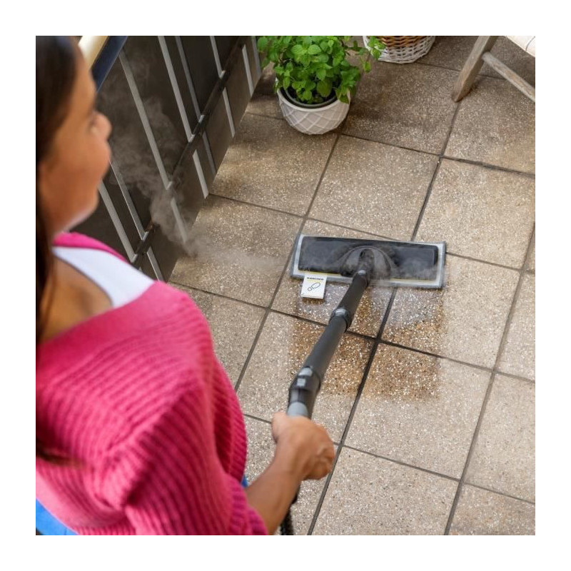 KARCHER - Kit of 3 mops (soft, abrasive and very abrasive) for floor n