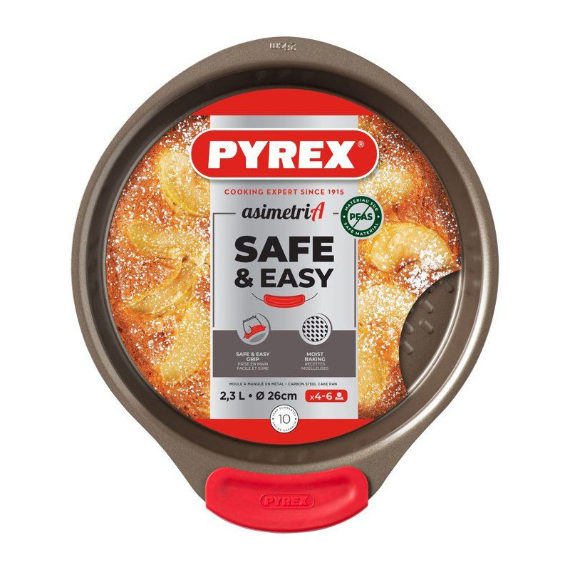 Springform pan - PYREX - 1452004 - Carbon steel - Non-stick - 26 cm