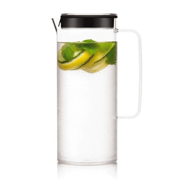 Plastic Infuser Pitcher - BODUM - Melior - Lid - 1.2 l - Transparent