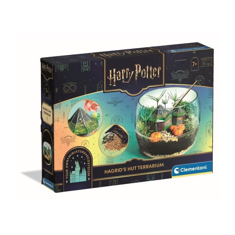 Terrarium Harry Potter - Clementoni - Hagrid hut to reproduce