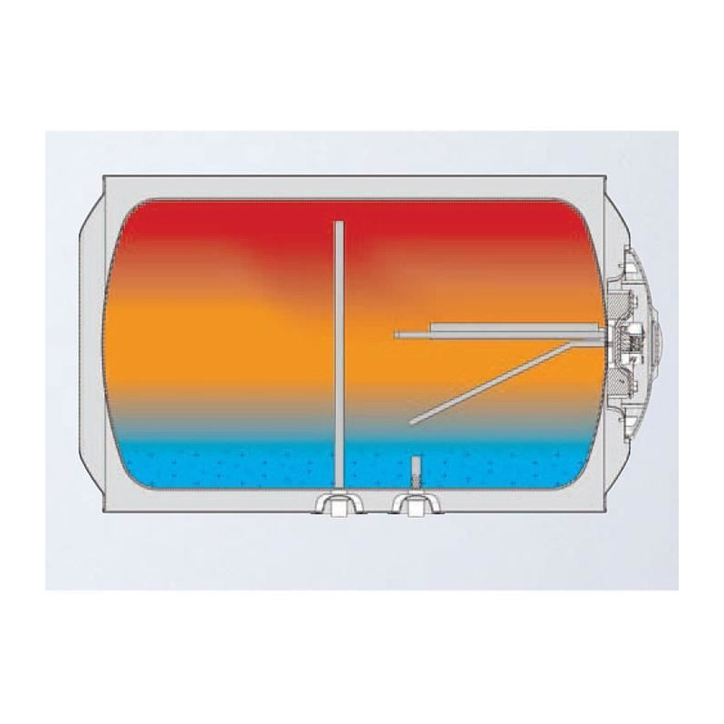ISEA Swing Electric water heater 50 liters - Hot-dip copper resistance
