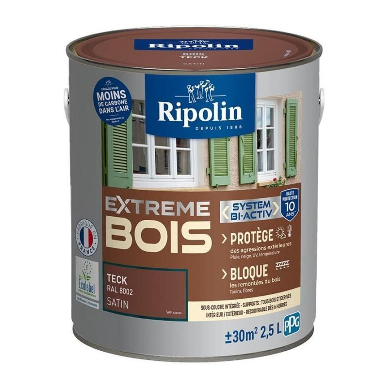 RIPOLIN Paint for Interior & Exterior Wood - for Interior & Exterior W