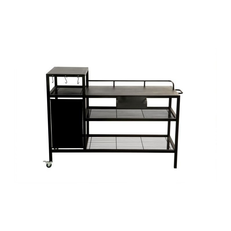 Carriot for plancha - Black steel