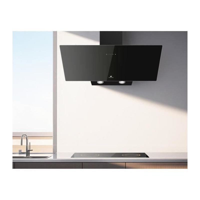 Decorative inclined hood - CONTINENTAL EDISON - CEHDI90B - A +++ - L90