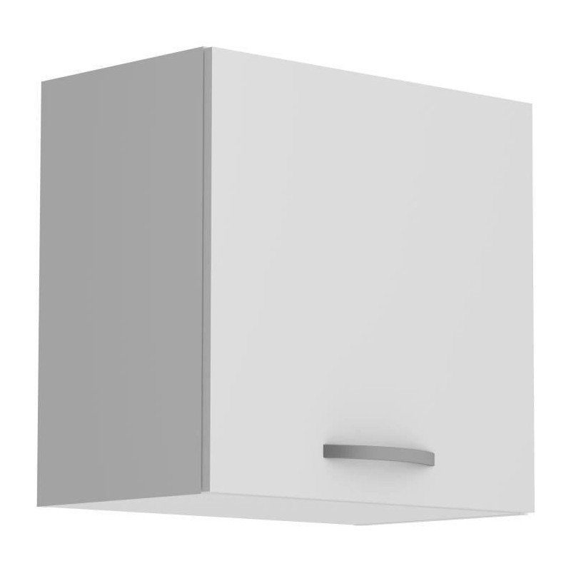 OSLO High furniture 1 door - White - L 60 x D 36 x H 58 cm
