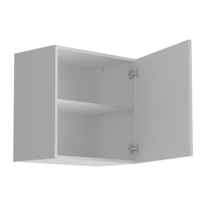 OSLO High furniture 1 door - White - L 60 x D 36 x H 58 cm