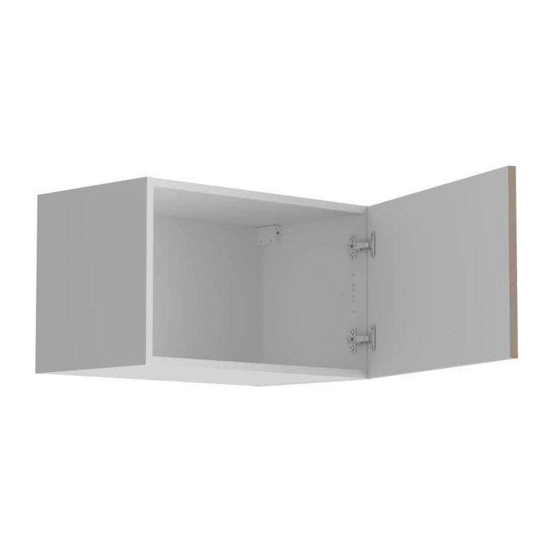 OSLO Upper cabinet 1 Door - Decor Chene Jackson - L 60 x D 36 x H 35 c