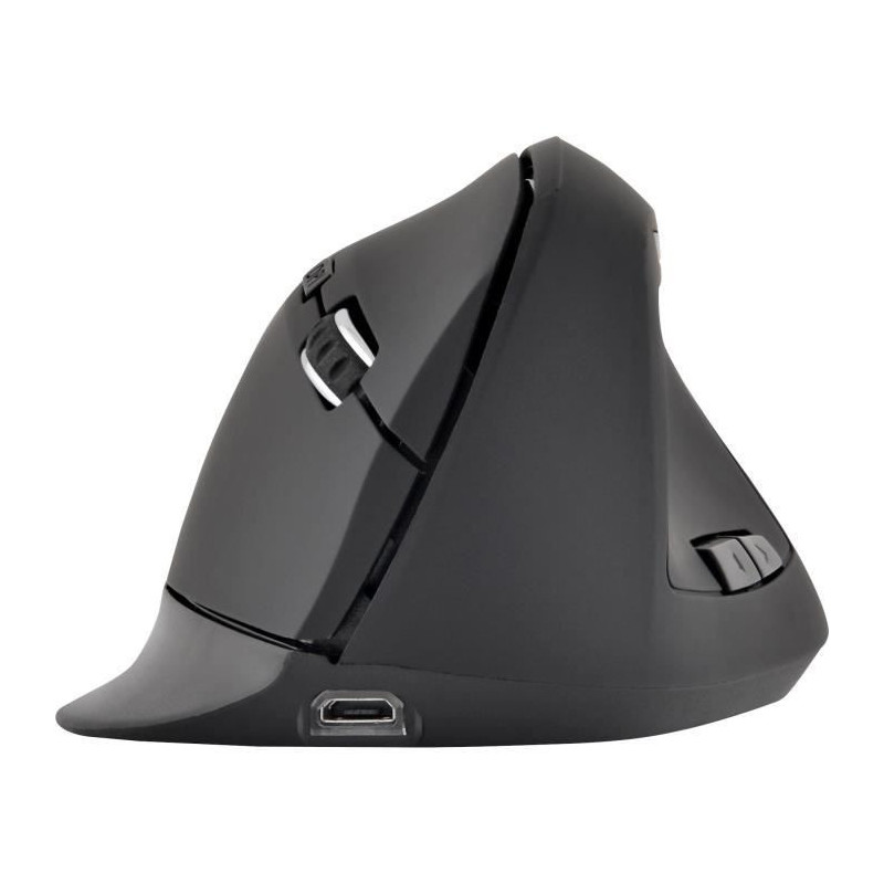 Ergonomic mouse - Wireless - Bluestork - Optical - 1200 dpi - 6 Button