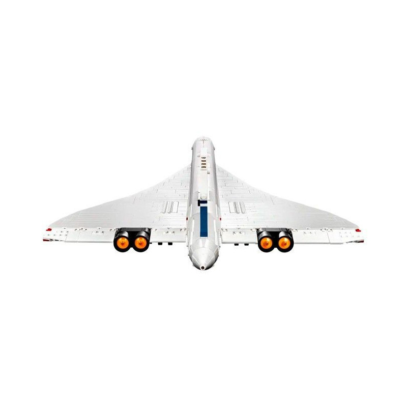 LEGO Icons Concorde, Airplane Model Building Kit for Adults, Aircraft