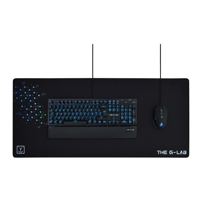 THE G-LAB Gaming Mousepad XXL 900x400x4mm with anti-slip rubber