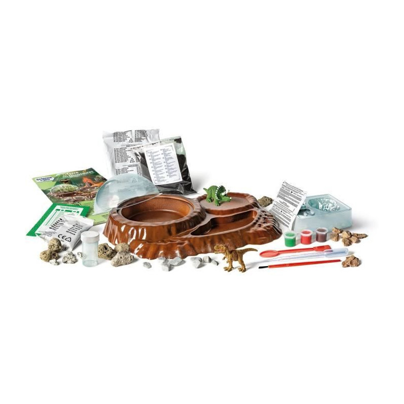 Clementoni - Science and play - The world of dinosaurs - Terrarium to